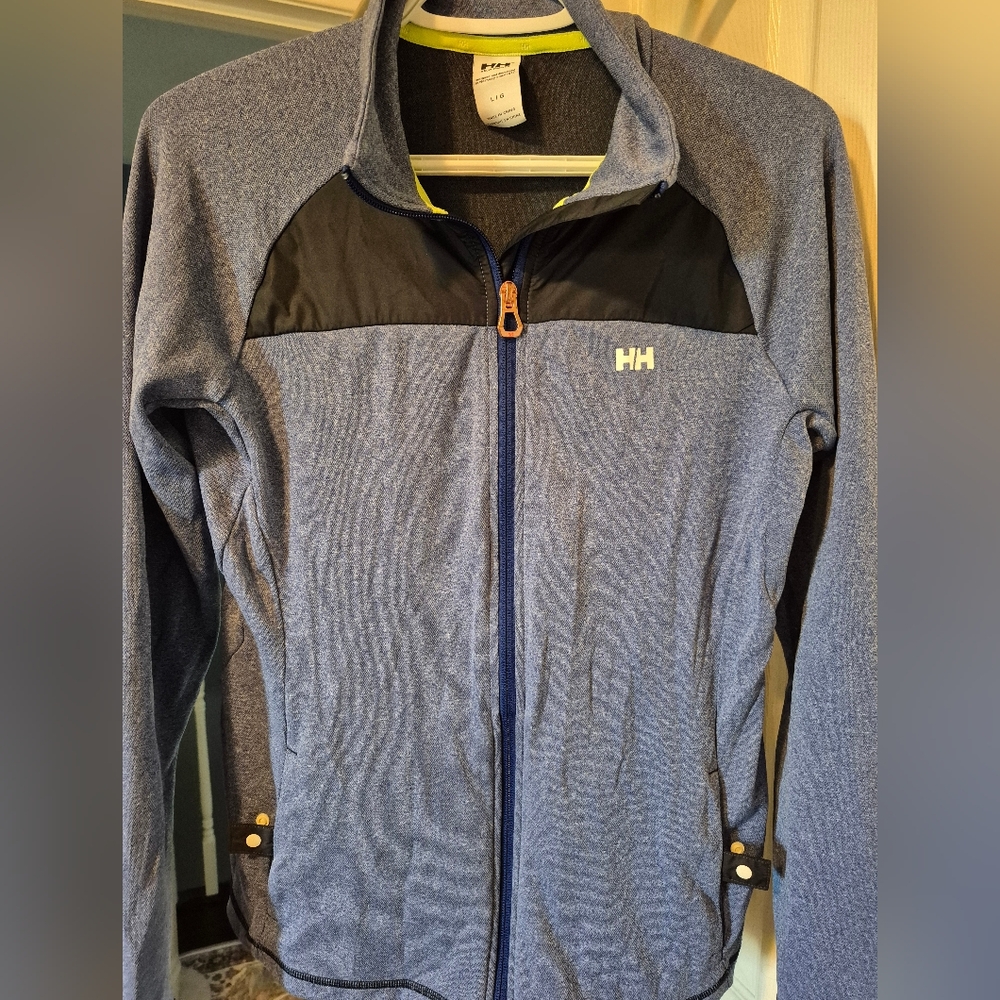 Helly Hansen Navy and Black Full-Zip Jacket